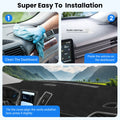 Lyzovique Ford EDGE Dash Mat — UV-Blocking Sunshield for a Cooler, Glare-Free Drive