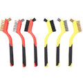 Lyzovique Wire Brush Set — Triple-Bristle Power for Effortless Deep Cleaning