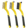 Lyzovique Wire Brush Set — Triple-Bristle Power for Effortless Deep Cleaning