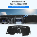 Lyzovique Ford EDGE Dash Mat — UV-Blocking Sunshield for a Cooler, Glare-Free Drive