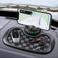 Lyzovique Car Dashboard Mat — Non-Slip Grip With Built-In Parking Number