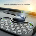 Lyzovique Car Dashboard Mat — Non-Slip Grip With Built-In Parking Number