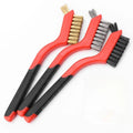 Lyzovique Wire Brush Set — Triple-Bristle Power for Effortless Deep Cleaning