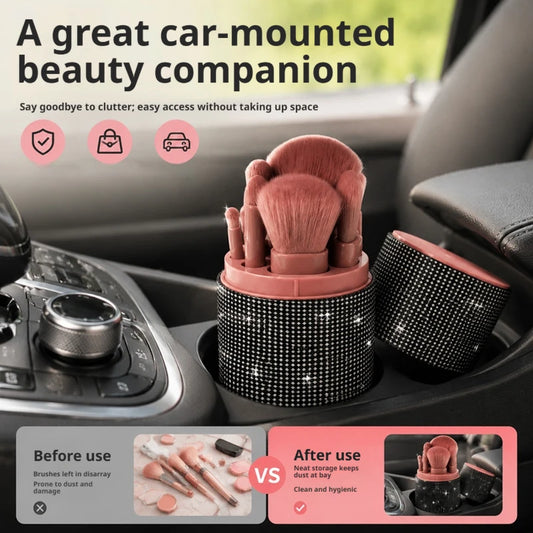 Lyzovique Brush Holder — The Dustproof Organizer That Travels With You